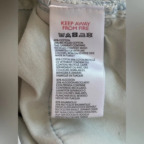 BDG Urban Outfitters Logan Corduroy Carpenter Pants W27 L32 Blue Gray barrel - Picture 5 of 7